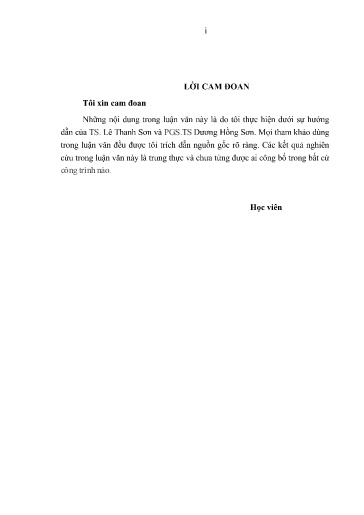 Luận văn Nghiên cứu, phát triển hệ thống giám sát chất lượng môi trường không khí bằng công nghệ Lidar mặt đất và viễn thám, ứng dụng thử nghiệm tại TP. Hà Nội và TP. Đà Nẵng
